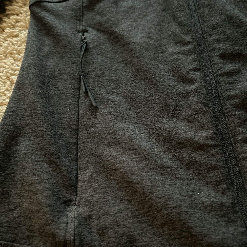 Women's Dark Blue Yoga Zip-up - Picture 3 of 6